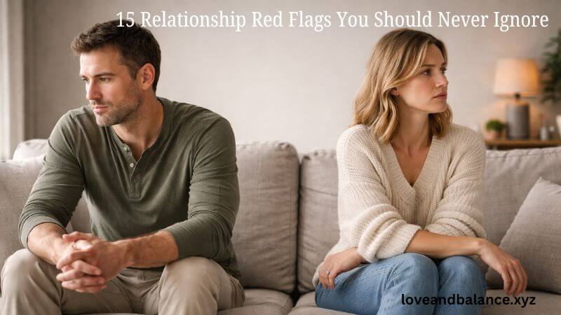 15 Relationship Red Flags You Should Never Ignore