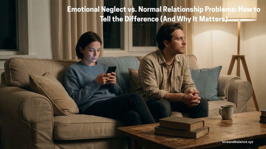 Emotional Neglect vs. Normal Relationship Problems: How to Tell the Difference (And Why It Matters)