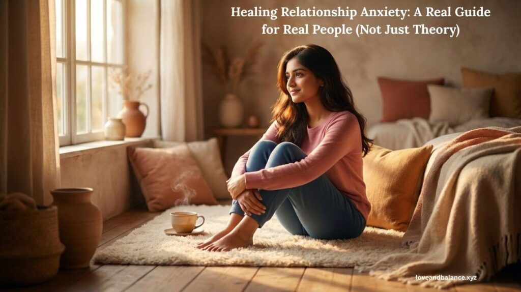 Healing Relationship Anxiety : A Real Guide for Real People (Not Just Theory)