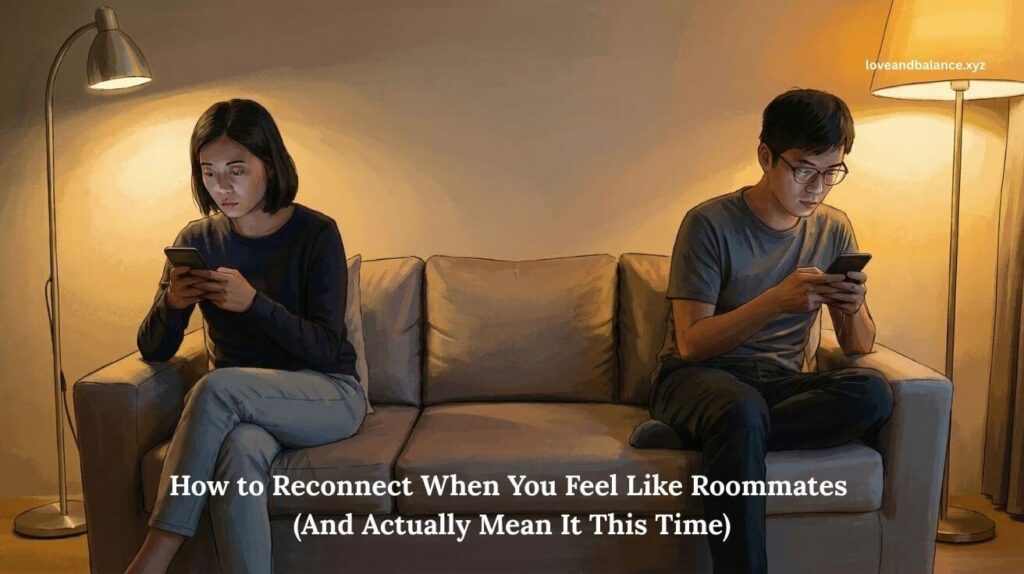 How to Reconnect When You Feel Like Roommates (And Actually Mean It This Time)