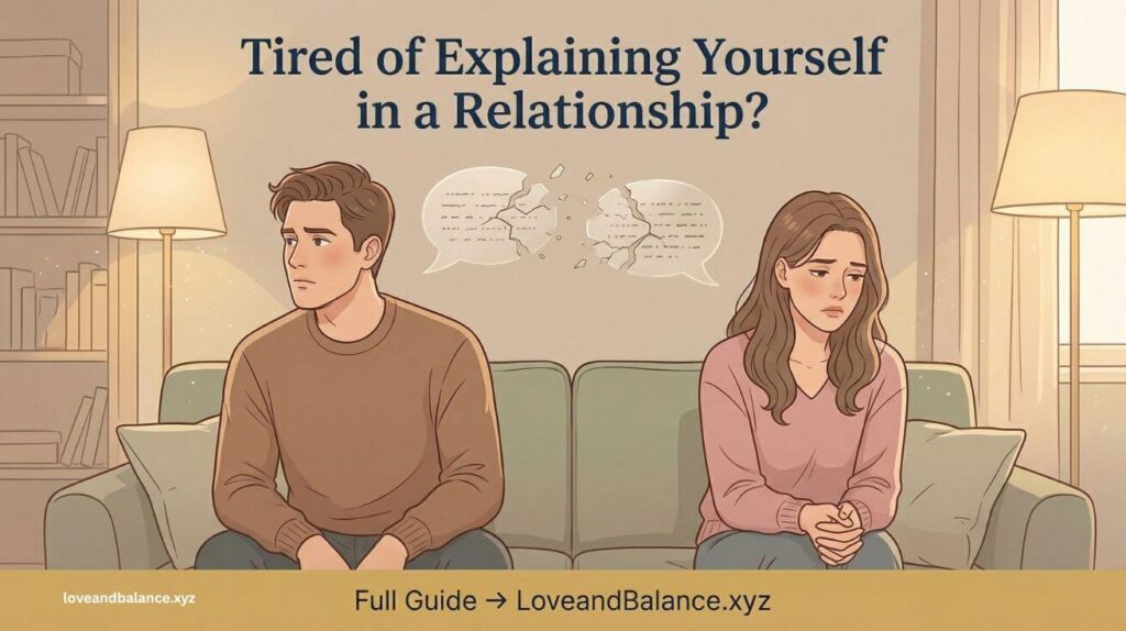 Tired of Explaining Yourself in a Relationship? Here’s What It Really Means
