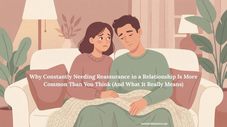Why Constantly Needing Reassurance in a Relationship Is More Common Than You Think (And What It Really Means)