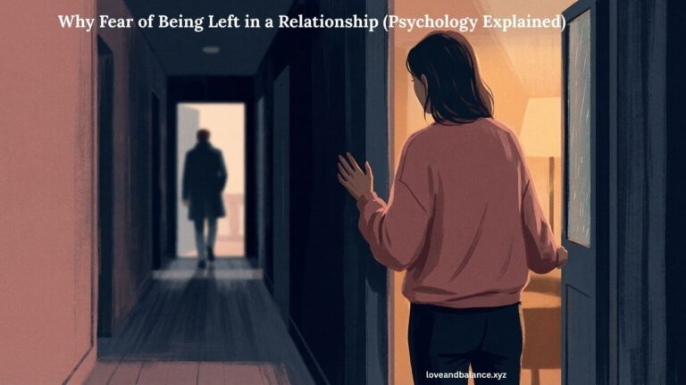 Why Fear of Being Left in a Relationship (Psychology Explained)